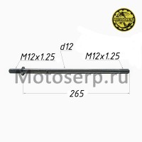 motoserp.ru - Ось маятника M12x1.25x265mm (шт) (TATA 800000505 - МотоВелоЦентр г.Серпухов