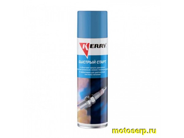 Купить  Средство для быстрого запуска "KERRY" (Быстрый старт) 335 мл (шт) (Мир 26999 купить с доставкой по Москве и России, цена, технические характеристики, комплектация фото  - motoserp.ru