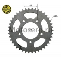 motoserp.ru - Звезда ведомая голая (венец) (525-42) (525-42T D-80mm, 5x65mm) CB400 (шт) (MM 24757 - МотоВелоЦентр г.Серпухов