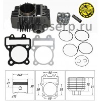motoserp.ru - ЦПГ, поршневая группа 160FMK (YX150/160, ZS155/160) 160сс (D60; p-13; h-75; L-90.5) KAYO-155/160 (шт) (Кокурин - МотоВелоЦентр г.Серпухов