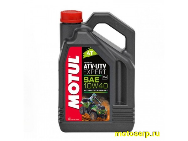 Купить  Масло MOTUL ATV-UTV EXPERT SAE 10W40 4 л (шт) (MOTUL 112786 купить с доставкой по Москве и России, цена, технические характеристики, комплектация фото  - motoserp.ru