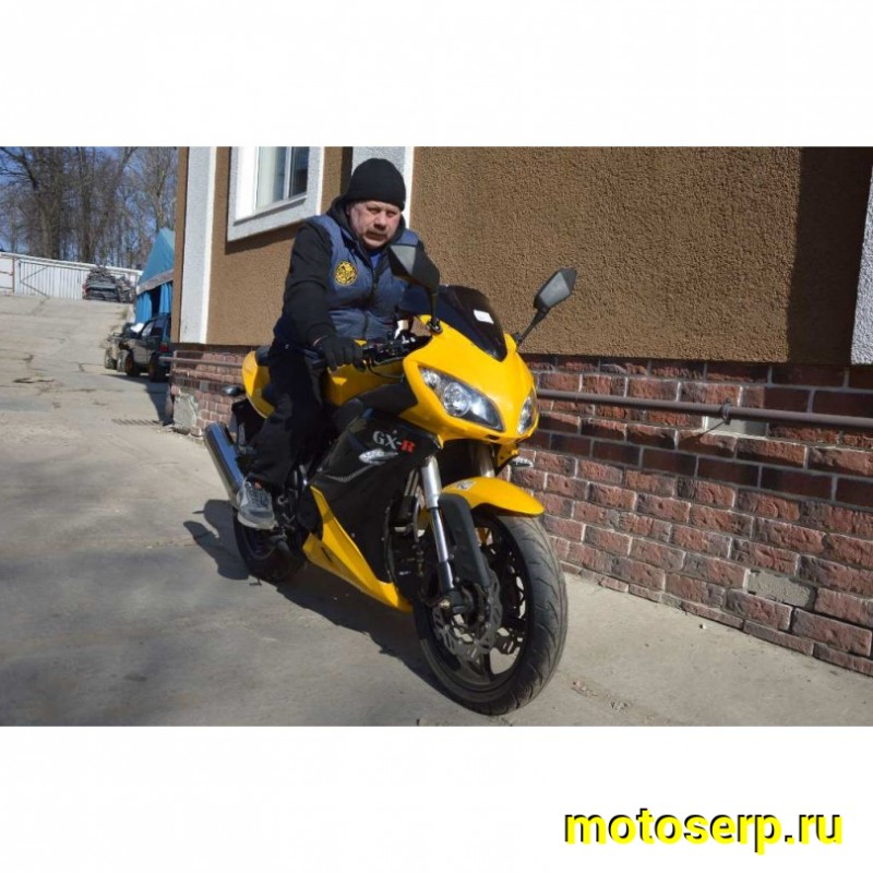 Купить  ====Мотоцикл GX GXR 250 (RXM250F) бело-черный 250cc, 4т., возд. охлажд., электростартер/кик стартер, 17"/17",  (шт) купить с доставкой по Москве и России, цена, технические характеристики, комплектация фото  - motoserp.ru
