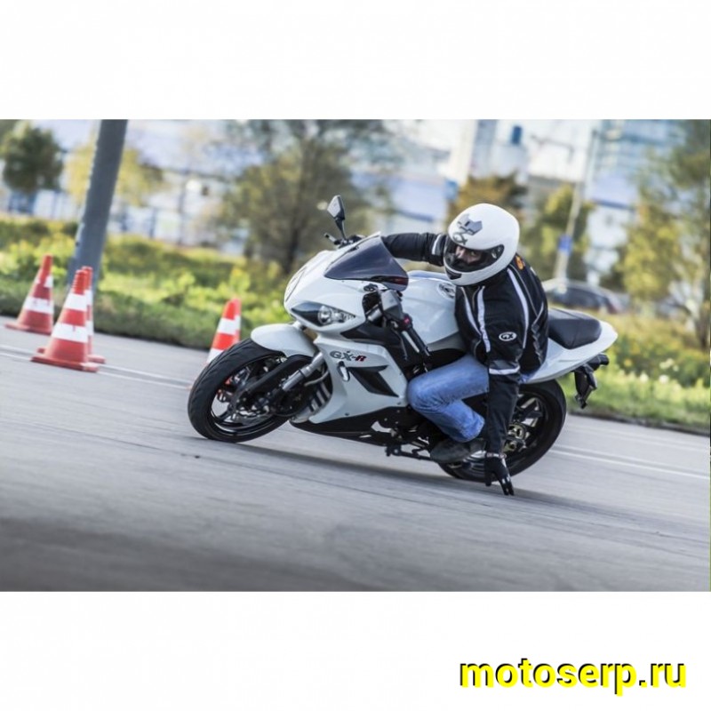 Купить  ====Мотоцикл GX GXR 250 (RXM250F) бело-черный 250cc, 4т., возд. охлажд., электростартер/кик стартер, 17"/17",  (шт) купить с доставкой по Москве и России, цена, технические характеристики, комплектация фото  - motoserp.ru