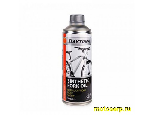 Купить  Масло вилочное SAE 5W (метал. банка 500мл) Daytona (вилочное гидравлическое масло) Вело (шт) (Дан купить с доставкой по Москве и России, цена, технические характеристики, комплектация фото  - motoserp.ru