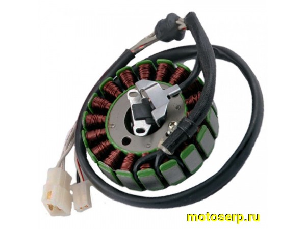Купить  Генератор (зажигание) без ротора Вортекс 150 18кат (3+2) (шт)  (0 купить с доставкой по Москве и России, цена, технические характеристики, комплектация фото  - motoserp.ru