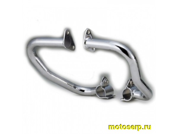 Купить  Дуги безопасности CB400 хром (комп) (Мир 33735 купить с доставкой по Москве и России, цена, технические характеристики, комплектация фото  - motoserp.ru