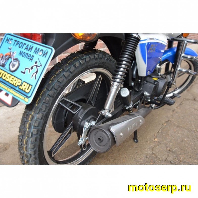 Купить  Мопед VMC RIVA-II RX 50 NEW увелич. мощность (Венто Рива эр икс 50) 4Т; 50cc;  колеса 17"литые; 4пер, эл. старт;  хром. тахом (шт) 0125 (Vento купить с доставкой по Москве и России, цена, технические характеристики, комплектация фото  - motoserp.ru
