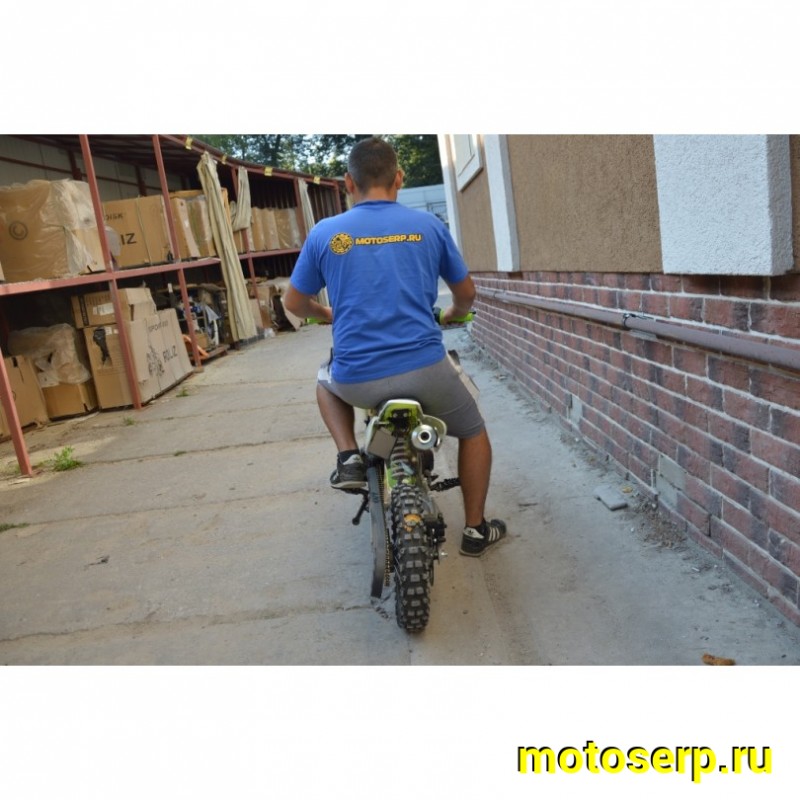 Купить  Питбайк Motoland APEX 10 зеленый (спортинв), 14/12, 4Т, 110cc, АВТОМАТ, эл-стартер, диск/диск (шт) (ML 11007 купить с доставкой по Москве и России, цена, технические характеристики, комплектация фото  - motoserp.ru
