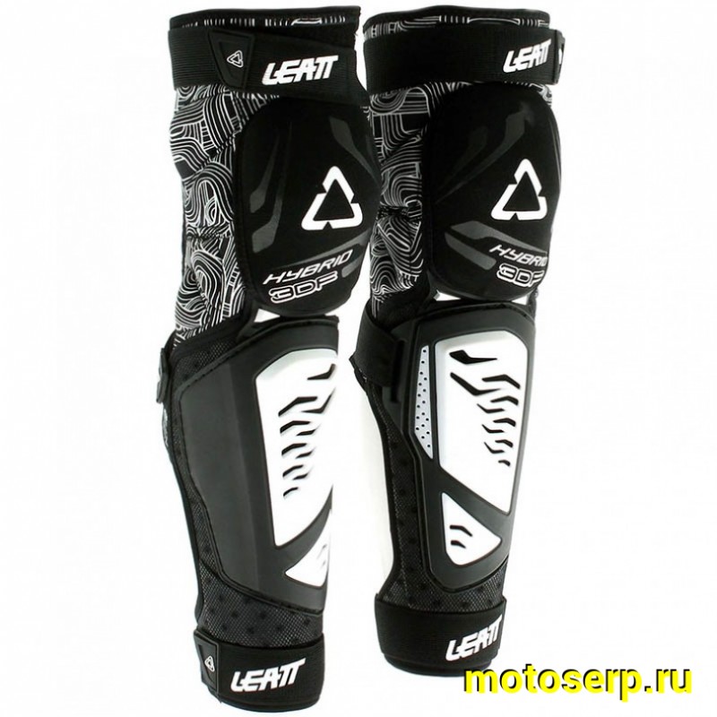 Купить  Наколенники Leatt 3DF Knee & Shin Guard Hybrid EXT Black S/M (5019400720) (пар) (0 купить с доставкой по Москве и России, цена, технические характеристики, комплектация фото  - motoserp.ru