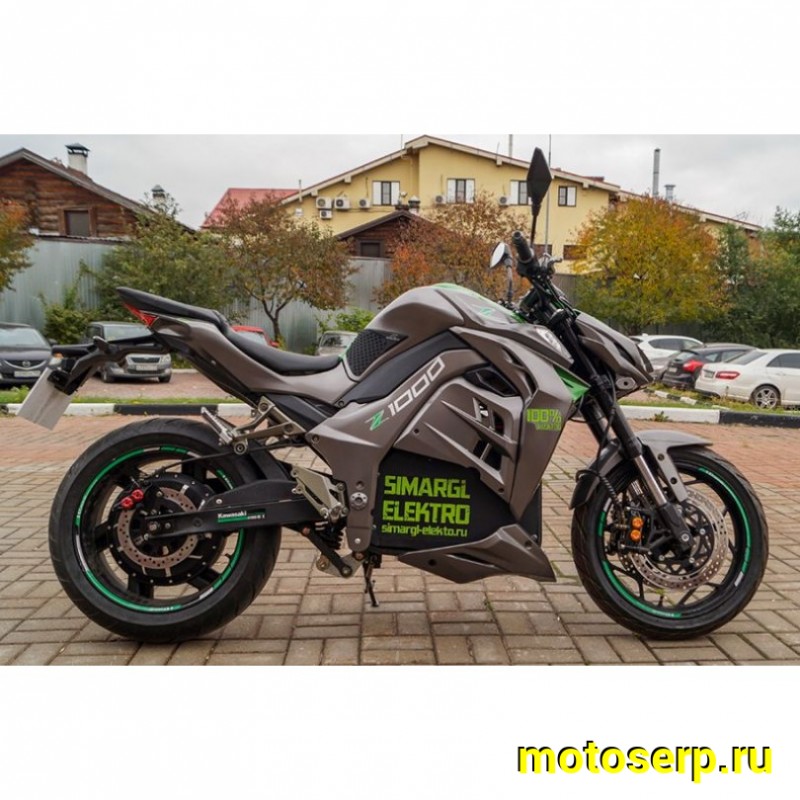 Купить  ====Электромотоцикл Z1000  4000W (реально 5000W), Литиевые аккум, торм. диск./диск.,кол. 17"/17" (шт) (MOTO-SKUTER купить с доставкой по Москве и России, цена, технические характеристики, комплектация фото  - motoserp.ru
