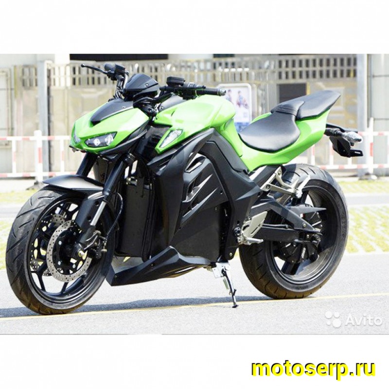 Купить  ====Электромотоцикл Z1000  4000W (реально 5000W), Литиевые аккум, торм. диск./диск.,кол. 17"/17" (шт) (MOTO-SKUTER купить с доставкой по Москве и России, цена, технические характеристики, комплектация фото  - motoserp.ru
