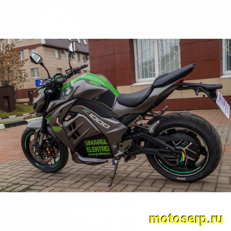Купить  ====Электромотоцикл Z1000  4000W (реально 5000W), Литиевые аккум, торм. диск./диск.,кол. 17"/17" (шт) (MOTO-SKUTER купить с доставкой по Москве и России, цена, технические характеристики, комплектация фото  - motoserp.ru