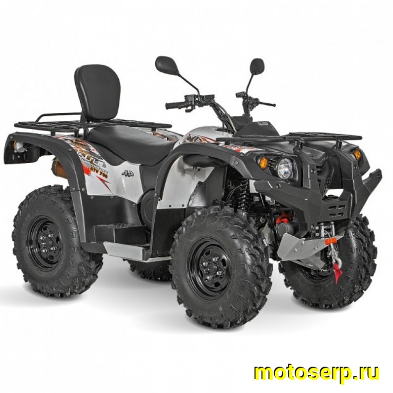 Купить  700сс Квадроцикл BALTMOTORS STRIKER 700 EFI/EPS (ЭПТС) черный, серый, утилит. 4х4, 691сс, вариатор; реверс , лебедка, фарк.  (шт) (BL купить с доставкой по Москве и России, цена, технические характеристики, комплектация фото  - motoserp.ru