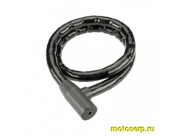 Купить  Замок (трос) противоугонный 22*1200 черный  (шт) (SM 638-9319 купить с доставкой по Москве и России, цена, технические характеристики, комплектация фото  - motoserp.ru