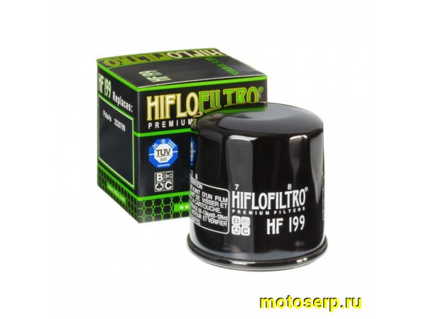 Купить  Масл. фильтр HI FLO HF199 JP (шт)	 купить с доставкой по Москве и России, цена, технические характеристики, комплектация фото  - motoserp.ru