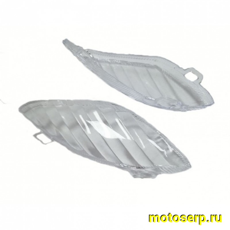 Купить  Стекла поворотов передние Yamaha JOG SA36J ZR (белые) (пар) (JP купить с доставкой по Москве и России, цена, технические характеристики, комплектация фото  - motoserp.ru