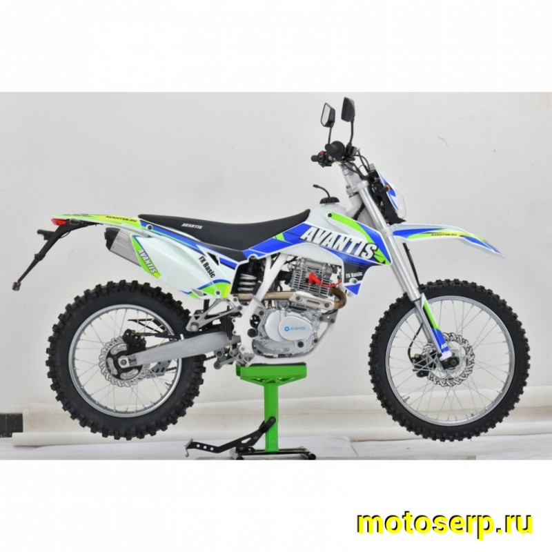Купить  ====Мотоцикл Кросс/Эндуро AVANTIS FX 250 (ПТС), 21/18, 250сс, 169FMM (по ПТС 172MM) 4Т,  возд. охл. (шт).  купить с доставкой по Москве и России, цена, технические характеристики, комплектация фото  - motoserp.ru
