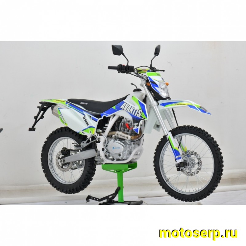 Купить  ====Мотоцикл Кросс/Эндуро AVANTIS FX 250 (ПТС), 21/18, 250сс, 169FMM (по ПТС 172MM) 4Т,  возд. охл. (шт).  купить с доставкой по Москве и России, цена, технические характеристики, комплектация фото  - motoserp.ru