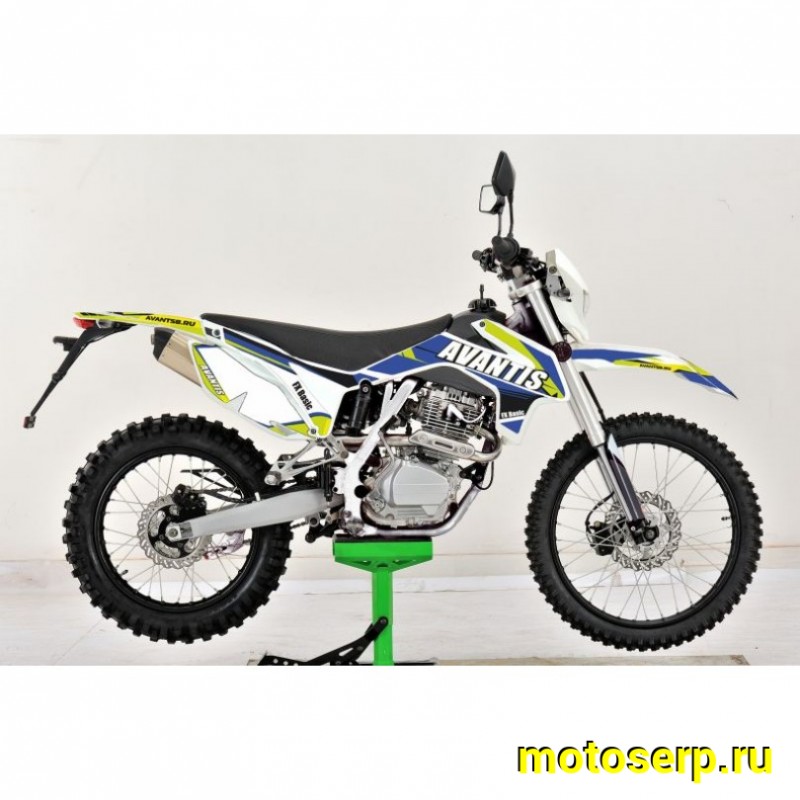 Купить  ====Мотоцикл Кросс/Эндуро AVANTIS FX 250 (ПТС), 21/18, 250сс, 169FMM (по ПТС 172MM) 4Т,  возд. охл. (шт).  купить с доставкой по Москве и России, цена, технические характеристики, комплектация фото  - motoserp.ru