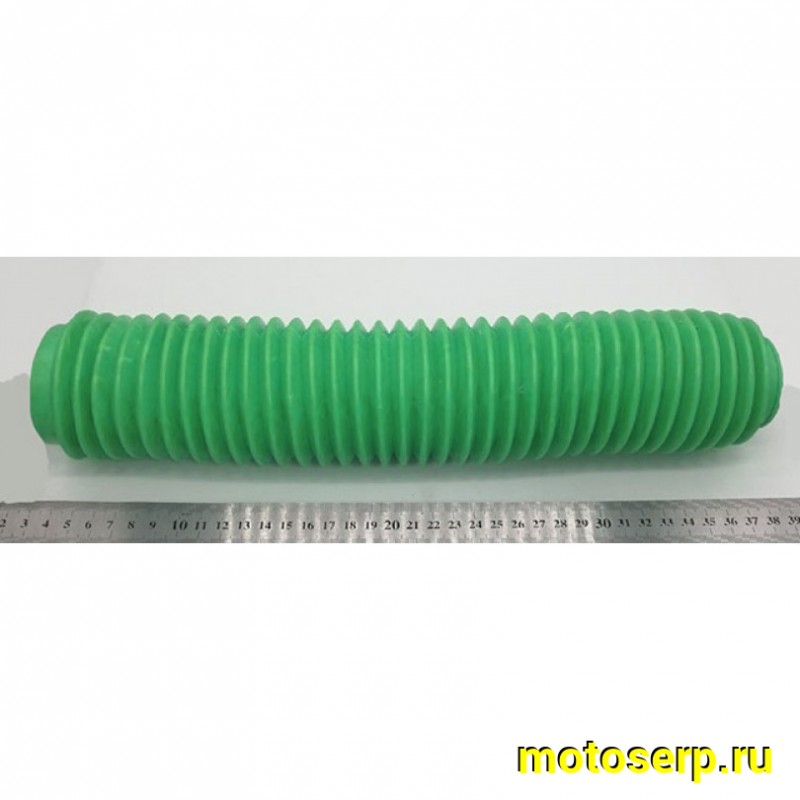 Купить  Гофры (чехлы) резиновые передней вилки (L-360mm, d-40mm, D-55mm) (зеленые, 35 витков)  (пар) (JP купить с доставкой по Москве и России, цена, технические характеристики, комплектация фото  - motoserp.ru