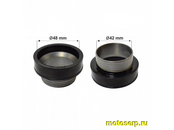 Купить  Патрубок резинов. воздушного фильтра NIBBI и др. d 48mm-42mm  (шт) (Regul QG-KL-48-42 купить с доставкой по Москве и России, цена, технические характеристики, комплектация фото  - motoserp.ru