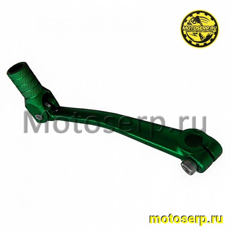 Купить  Ножка (лапка, рычаг, педаль) переключения TTR110, TTR125, BSE PH10-125, KAYO и др. зеленый (алюминиевый) (ТЮНИНГ) (шт) (Кокурин купить с доставкой по Москве и России, цена, технические характеристики, комплектация фото  - motoserp.ru