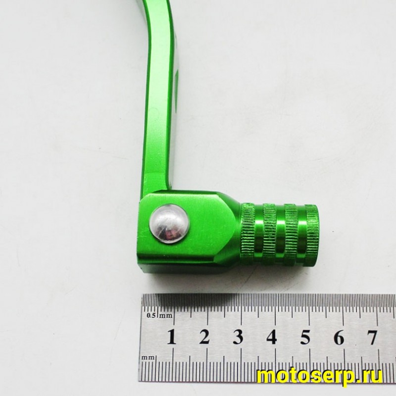 Купить  Ножка (лапка, рычаг, педаль) переключения TTR110, TTR125, BSE PH10-125, KAYO и др. зеленый (алюминиевый) (ТЮНИНГ) (шт) (Кокурин купить с доставкой по Москве и России, цена, технические характеристики, комплектация фото  - motoserp.ru