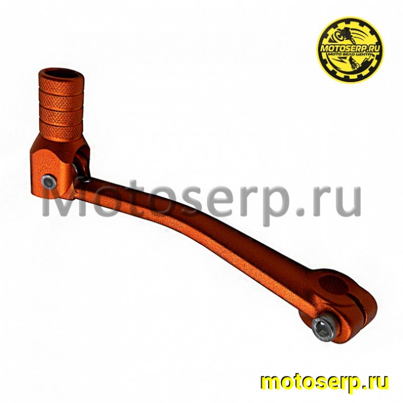 Купить  Ножка (лапка, рычаг, педаль) переключения TTR110, TTR125, BSE PH10-125, KAYO и др. оранжевый (алюминиевый) (ТЮНИНГ) (шт) (Кокурин купить с доставкой по Москве и России, цена, технические характеристики, комплектация фото  - motoserp.ru
