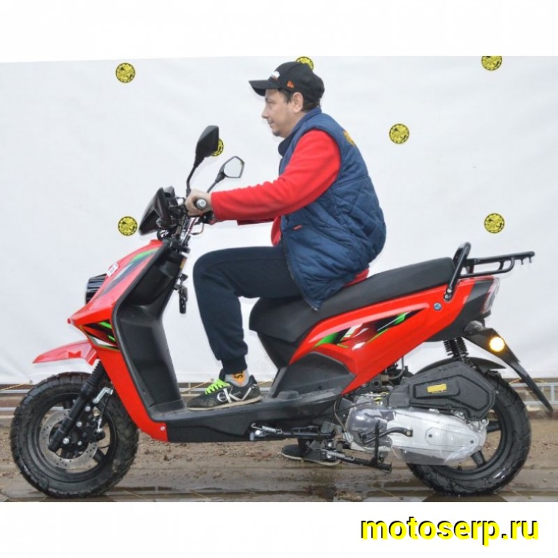 Купить  Скутер MM WIZARD LED 50 (Визард) 50сс, 4Т,карбюр.,возд.охл.,торм. диск/барабан.,кол. 12"/12"(шт) 01250 (MM купить с доставкой по Москве и России, цена, технические характеристики, комплектация фото  - motoserp.ru