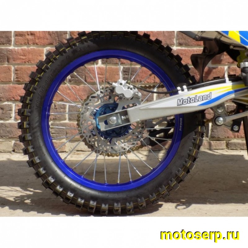 Купить  ====Мотоцикл Кросс/Эндуро Motoland XT250ST 19" (реплика Husqvarna-250), (спортинв) 21/19, 172FMM, 250сс, 4Т, 5 пер., возд.охл (Бер) (шт) (ML 12289 купить с доставкой по Москве и России, цена, технические характеристики, комплектация фото  - motoserp.ru