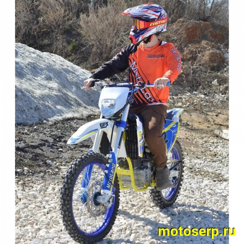 Купить  ====Мотоцикл Кросс/Эндуро Motoland XT250ST 19" (реплика Husqvarna-250), (спортинв) 21/19, 172FMM, 250сс, 4Т, 5 пер., возд.охл (Бер) (шт) (ML 12289 купить с доставкой по Москве и России, цена, технические характеристики, комплектация фото  - motoserp.ru