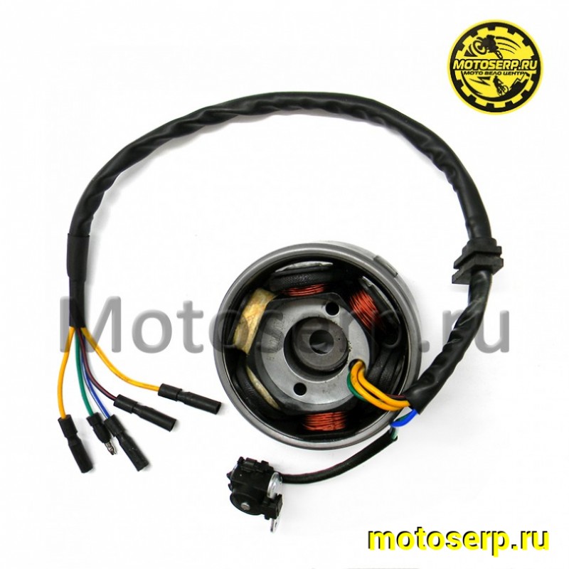 Купить  Генератор (статор +  ротор) 6кат YX150 см3 WD150 (эл.стартер) (шт) (SM 291-8127 купить с доставкой по Москве и России, цена, технические характеристики, комплектация фото  - motoserp.ru