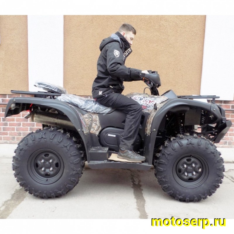 Купить  500сс Квадроцикл BALTMOTORS STRIKER 500 EFI/EPS (ЭПТС), камуфляж, утилит. 4х4, 491сс ; механ. с вариат; реверс , лебедка, фарк, спинка (шт) (BL купить с доставкой по Москве и России, цена, технические характеристики, комплектация фото  - motoserp.ru