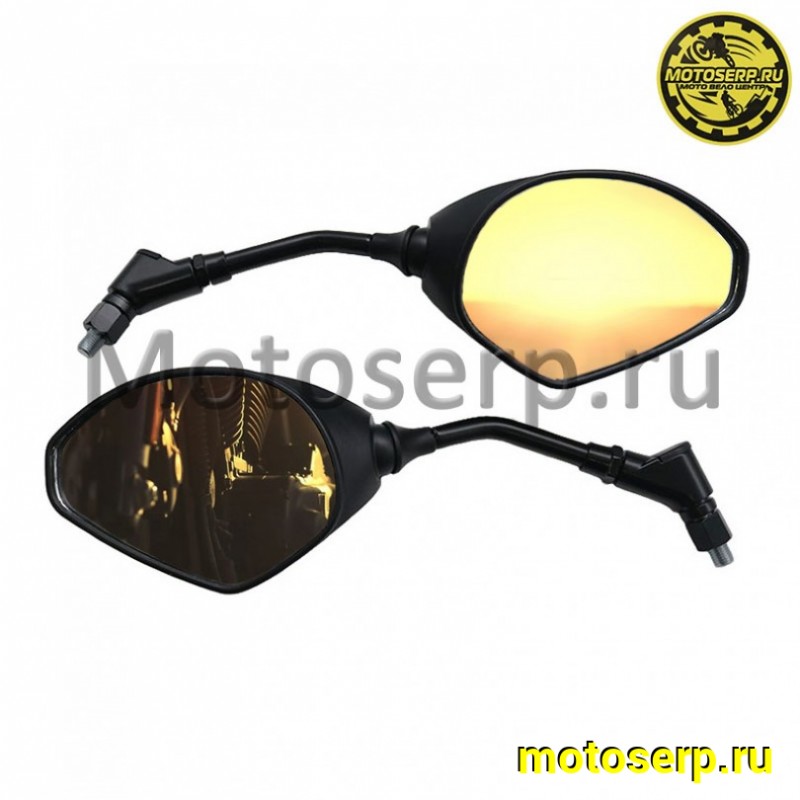 Купить  Зеркала (d-10mm, прав резьба) квадрат SMP-069 SM-PARTS (пар)  (SM 573-5845 купить с доставкой по Москве и России, цена, технические характеристики, комплектация фото  - motoserp.ru