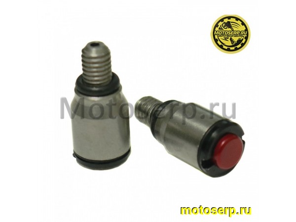 Купить  Клапан (клапаны) воздушные пер.вилки M5*0.8 (КРАСНЫЙ) SHOWA,KYB,SACHS (пар) (TATA 800002037 купить с доставкой по Москве и России, цена, технические характеристики, комплектация фото  - motoserp.ru