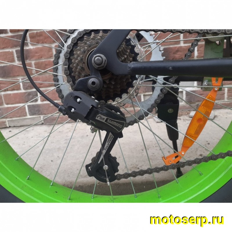 Купить  Мотокомплект с мотором FAT BLACK ONE MONSTER (Блек Ван Монстр 80) с двигателем 2так, колеса 26", CDI, 3лс. (шт) (MM 38900  купить с доставкой по Москве и России, цена, технические характеристики, комплектация фото  - motoserp.ru