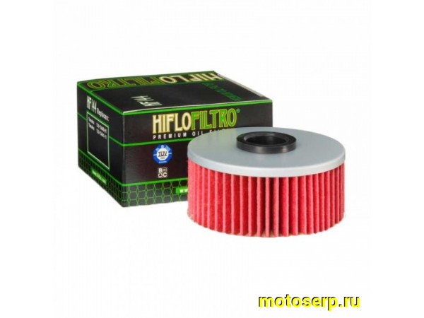 Купить  Масл. фильтр HI FLO HF144 JP (шт) купить с доставкой по Москве и России, цена, технические характеристики, комплектация фото  - motoserp.ru