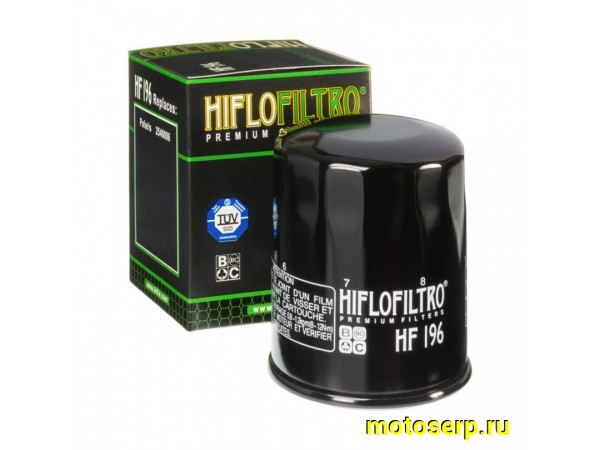 Купить  Масл. фильтр HI FLO HF196 JP (шт)	 купить с доставкой по Москве и России, цена, технические характеристики, комплектация фото  - motoserp.ru