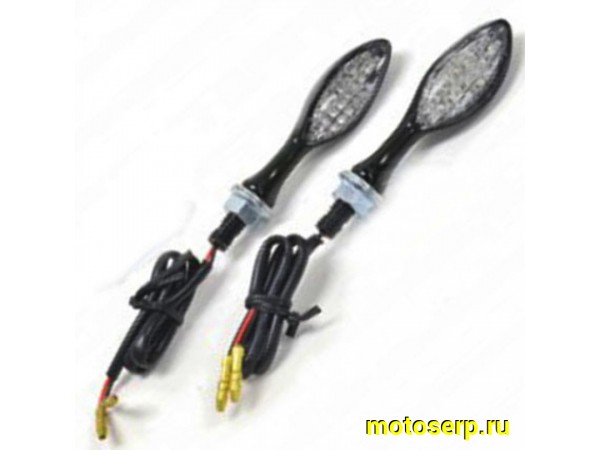 Купить  Поворотники EMGO мини CATEYE LED RABBIT EARS LIGHT SET карбон L-90mm h-22mm 61-66222 TW (пар) (0 купить с доставкой по Москве и России, цена, технические характеристики, комплектация фото  - motoserp.ru
