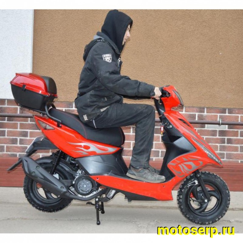 Купить  Скутер MM SLASH 50 (Слэш 50)  50cc 4Т, колеса 10" внедорожный протектор, диск/бараб, кофр и зеркала, светодиодная оптика (шт) 01250 (MM купить с доставкой по Москве и России, цена, технические характеристики, комплектация фото  - motoserp.ru