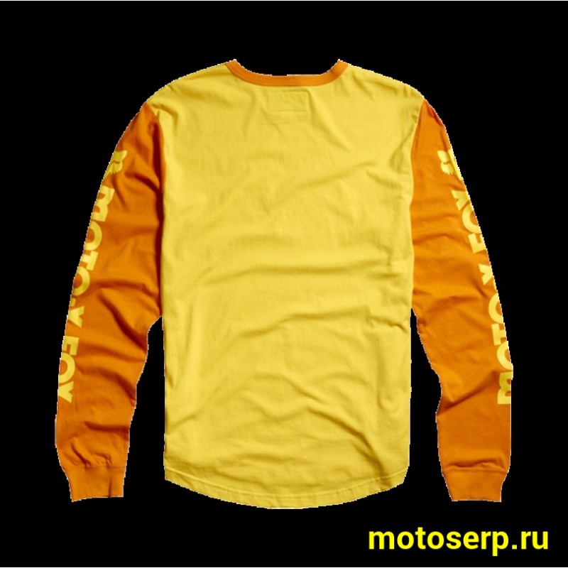 Купить  Футболка Moto-X L/S Khit (длинный рукав) желтая (S) (шт) (0 купить с доставкой по Москве и России, цена, технические характеристики, комплектация фото  - motoserp.ru