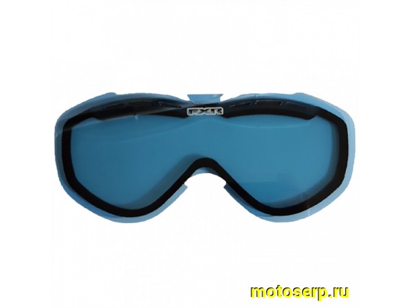 Купить  Стекло для очков сменное (линза) FXR Nitro Dual Lens (синее) (шт) (0 купить с доставкой по Москве и России, цена, технические характеристики, комплектация фото  - motoserp.ru