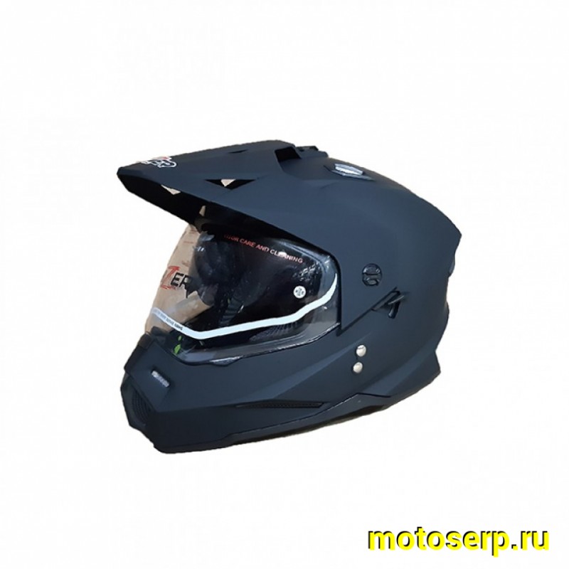 Купить  Шлем Кросс HIZER J6802 (мотард) (XL) matt/black 1350гр.  (шт) (ML 13548 купить с доставкой по Москве и России, цена, технические характеристики, комплектация фото  - motoserp.ru