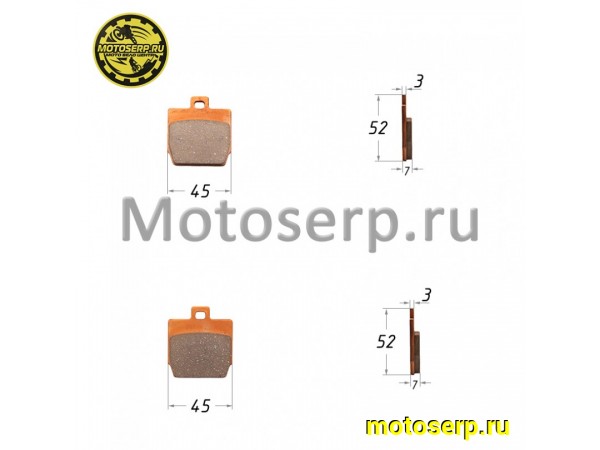 Купить  Колодки тормозные диск GoldFren 128 AD  Yamaha Aerox (пар) (0 купить с доставкой по Москве и России, цена, технические характеристики, комплектация фото  - motoserp.ru
