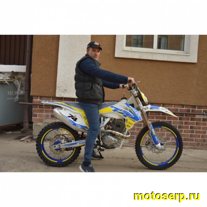 Купить  Мотоцикл Кросс/Эндуро Motoland TT250 (спортинв), 21/18, 172FMM, 4Т, возд.охл, карб NIBBI  (шт) (ML 13876 купить с доставкой по Москве и России, цена, технические характеристики, комплектация фото  - motoserp.ru