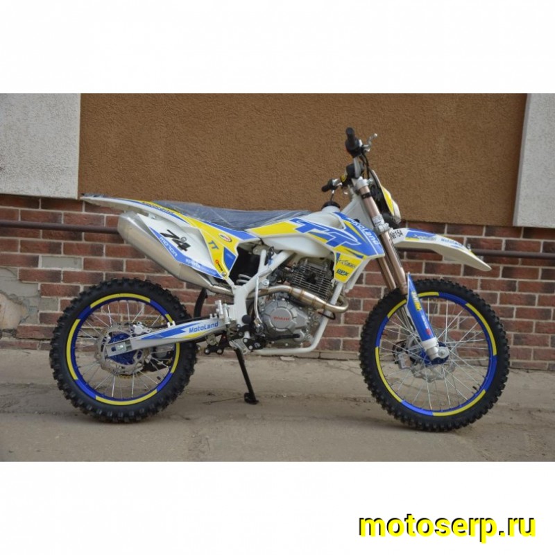 Купить  Мотоцикл Кросс/Эндуро Motoland TT250 (спортинв), 21/18, 172FMM, 4Т, возд.охл, карб NIBBI  (шт) (ML 13876 купить с доставкой по Москве и России, цена, технические характеристики, комплектация фото  - motoserp.ru