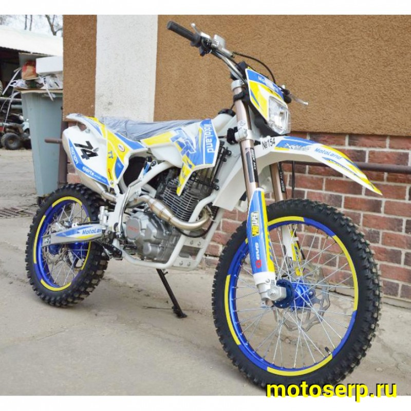 Купить  Мотоцикл Кросс/Эндуро Motoland TT250 (ЭПТС), 21/18, 172FMM, 4Т, возд.охл, карб NIBBI (шт) (ML 13877 купить с доставкой по Москве и России, цена, технические характеристики, комплектация фото  - motoserp.ru