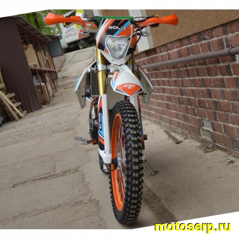 Купить  Мотоцикл Кросс/Эндуро ROLIZ SPORT-007 250сс(ЭПТС), 2021г, 21/18, 250сс, 172FMM (марк169FMM), буксат, LED фара и пов, карб Кехин PD30 (шт) (Roliz купить с доставкой по Москве и России, цена, технические характеристики, комплектация фото  - motoserp.ru
