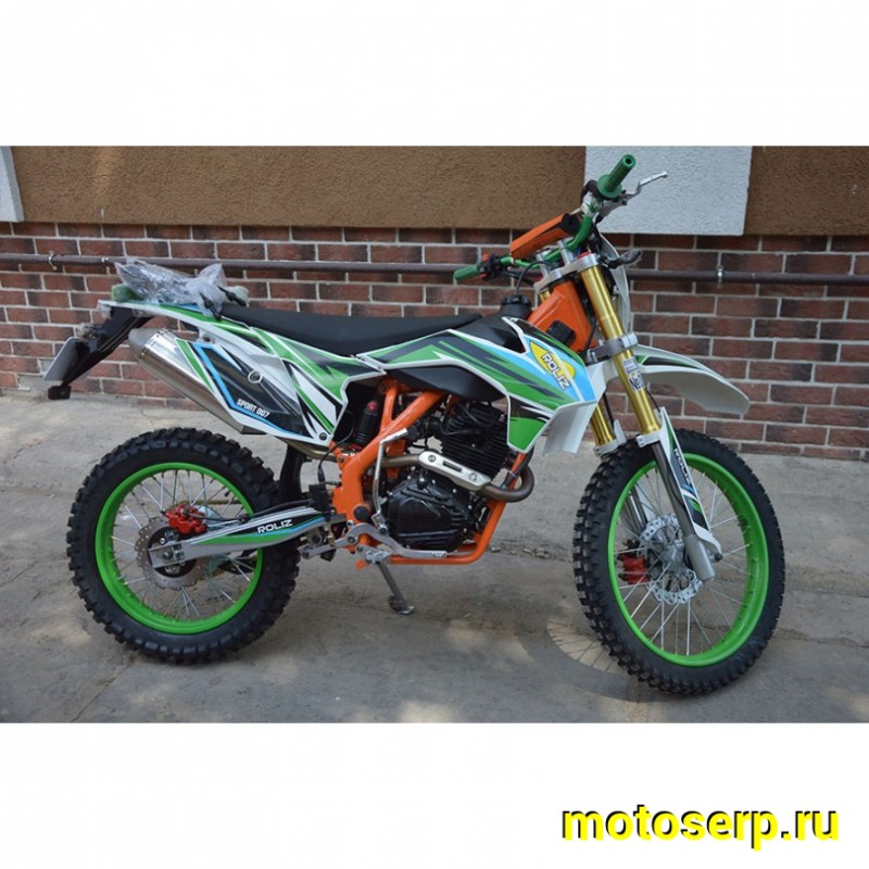 Купить  Мотоцикл Кросс/Эндуро ROLIZ SPORT-007 250сс(ЭПТС), 2021г, 21/18, 250сс, 172FMM (марк169FMM), буксат, LED фара и пов, карб Кехин PD30 (шт) (Roliz купить с доставкой по Москве и России, цена, технические характеристики, комплектация фото  - motoserp.ru