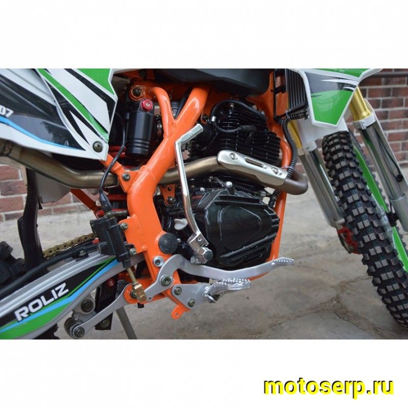 Купить  Мотоцикл Кросс/Эндуро ROLIZ SPORT-007 250сс(ЭПТС), 2021г, 21/18, 250сс, 172FMM (марк169FMM), буксат, LED фара и пов, карб Кехин PD30 (шт) (Roliz купить с доставкой по Москве и России, цена, технические характеристики, комплектация фото  - motoserp.ru